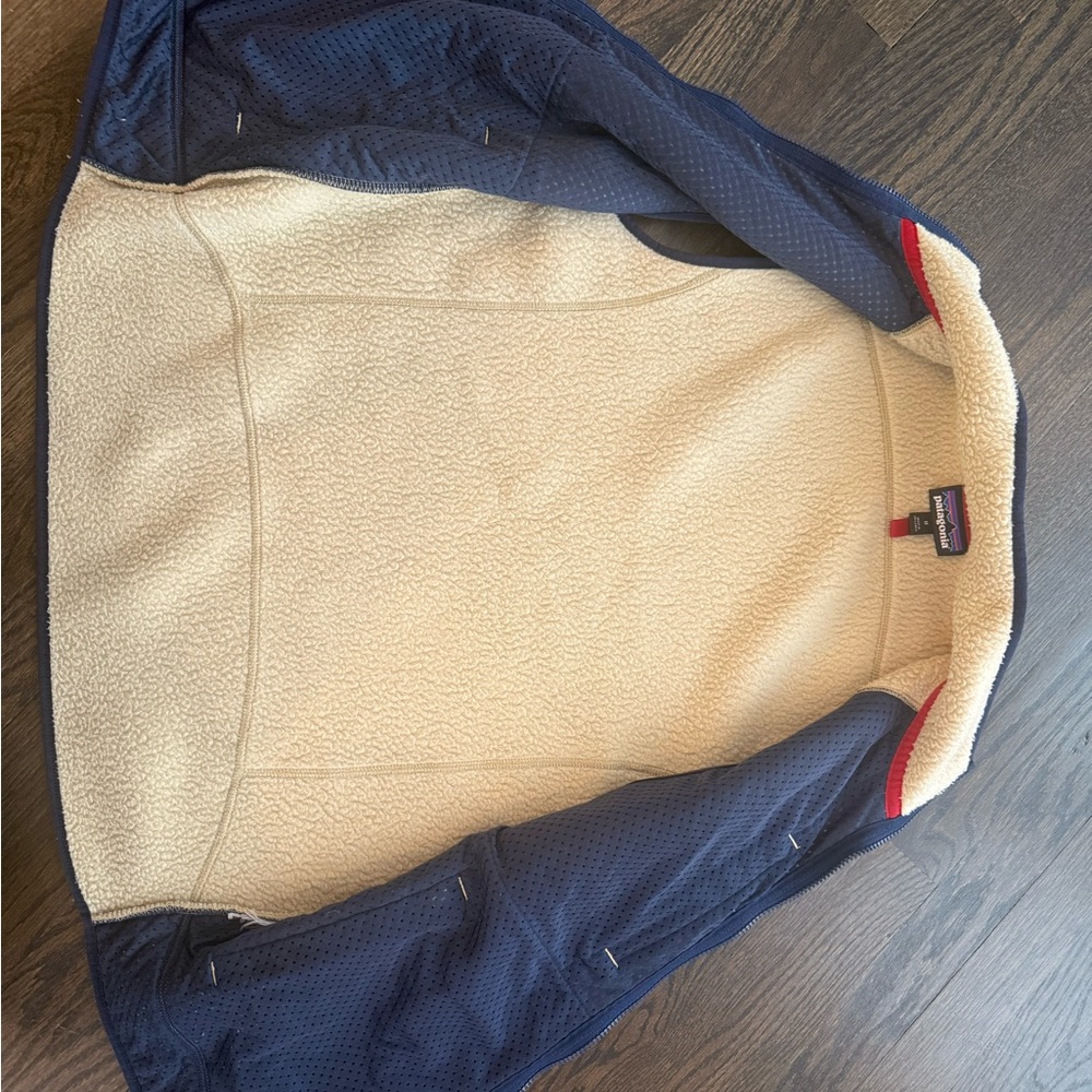 Patagonia mens retro pile vest Sherpa medium - Picture 6 of 8